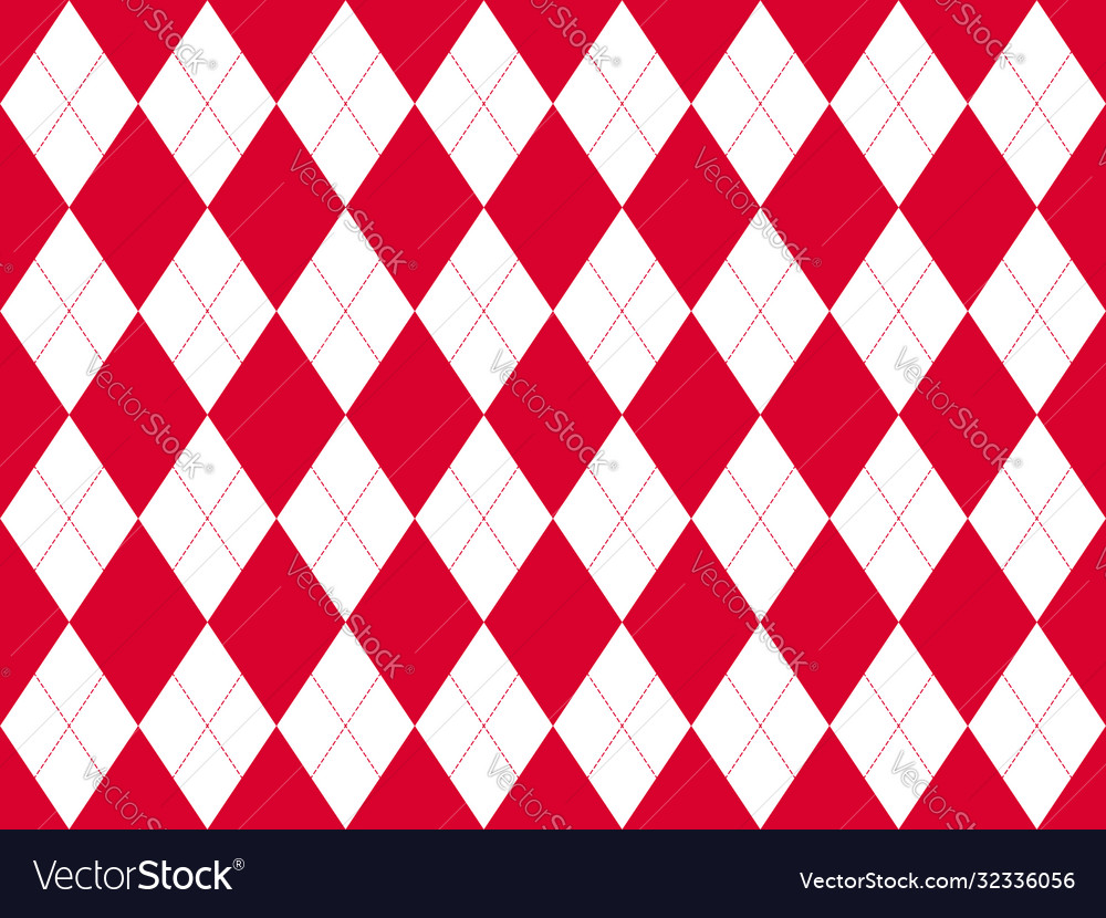 Argyle pattern seamless fabric texture background