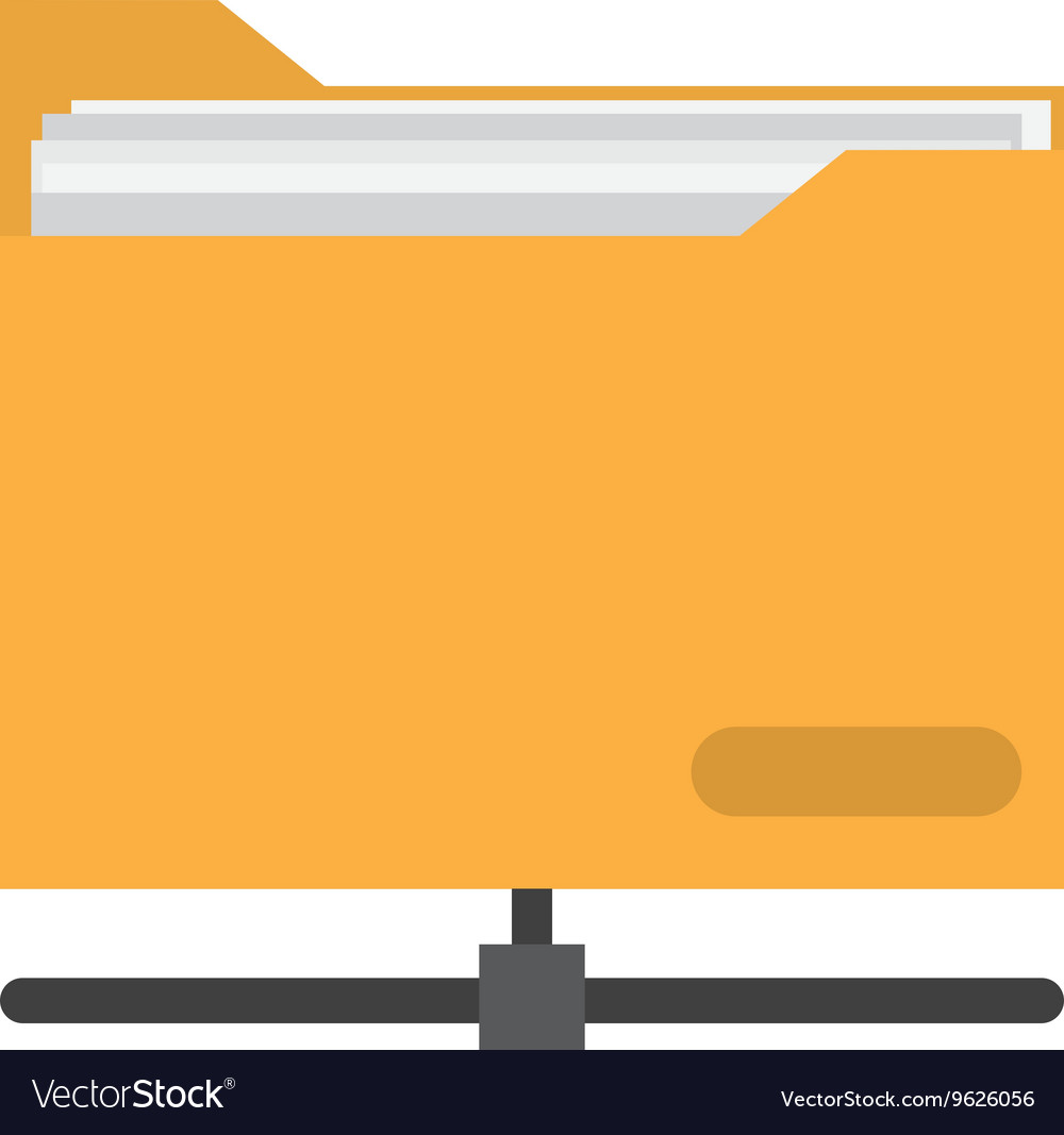 Flat File Folder Icon