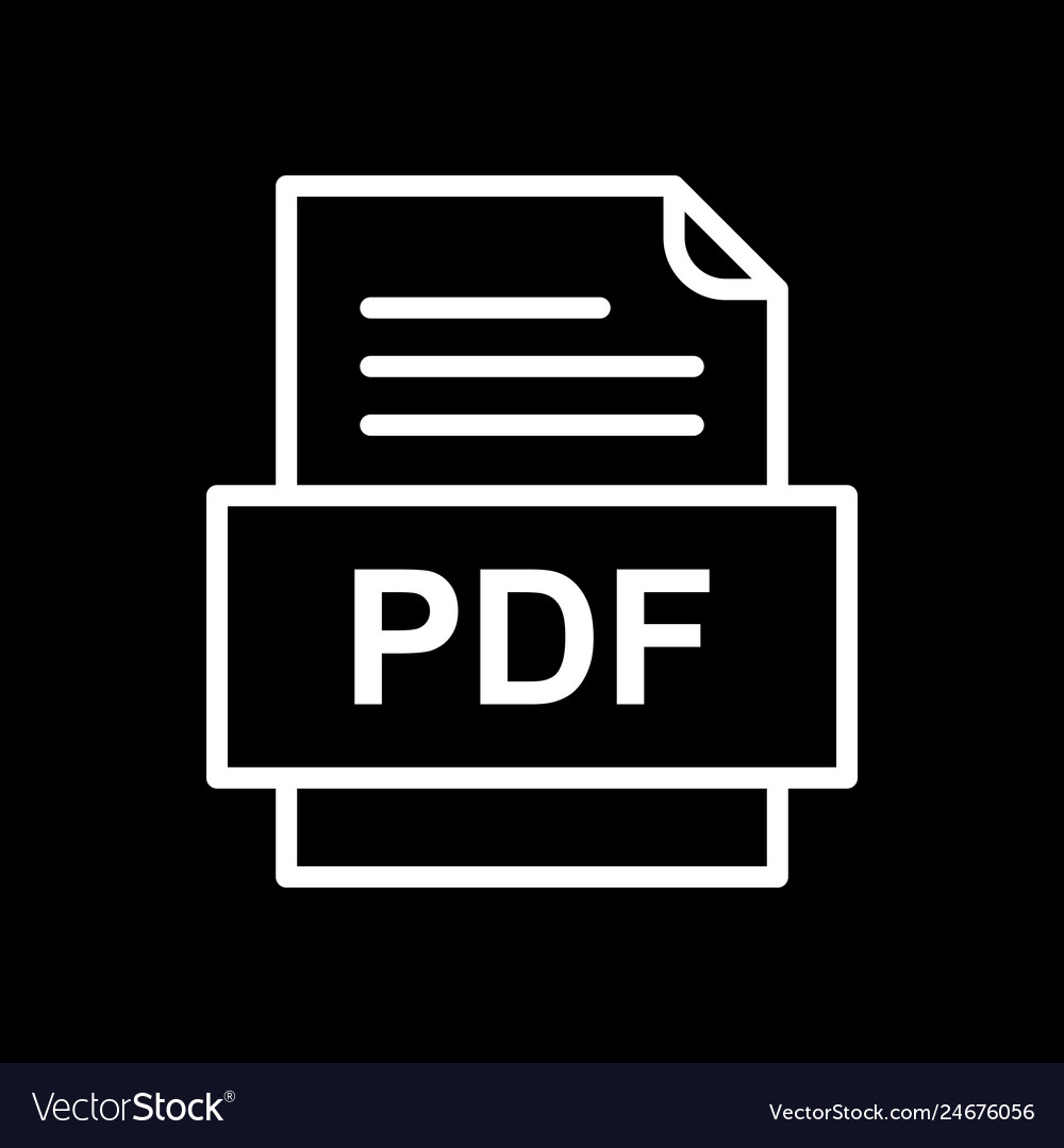 Pdf file document icon