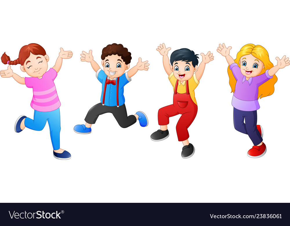 Kids Jumping Clipart Photos, Images and Pictures