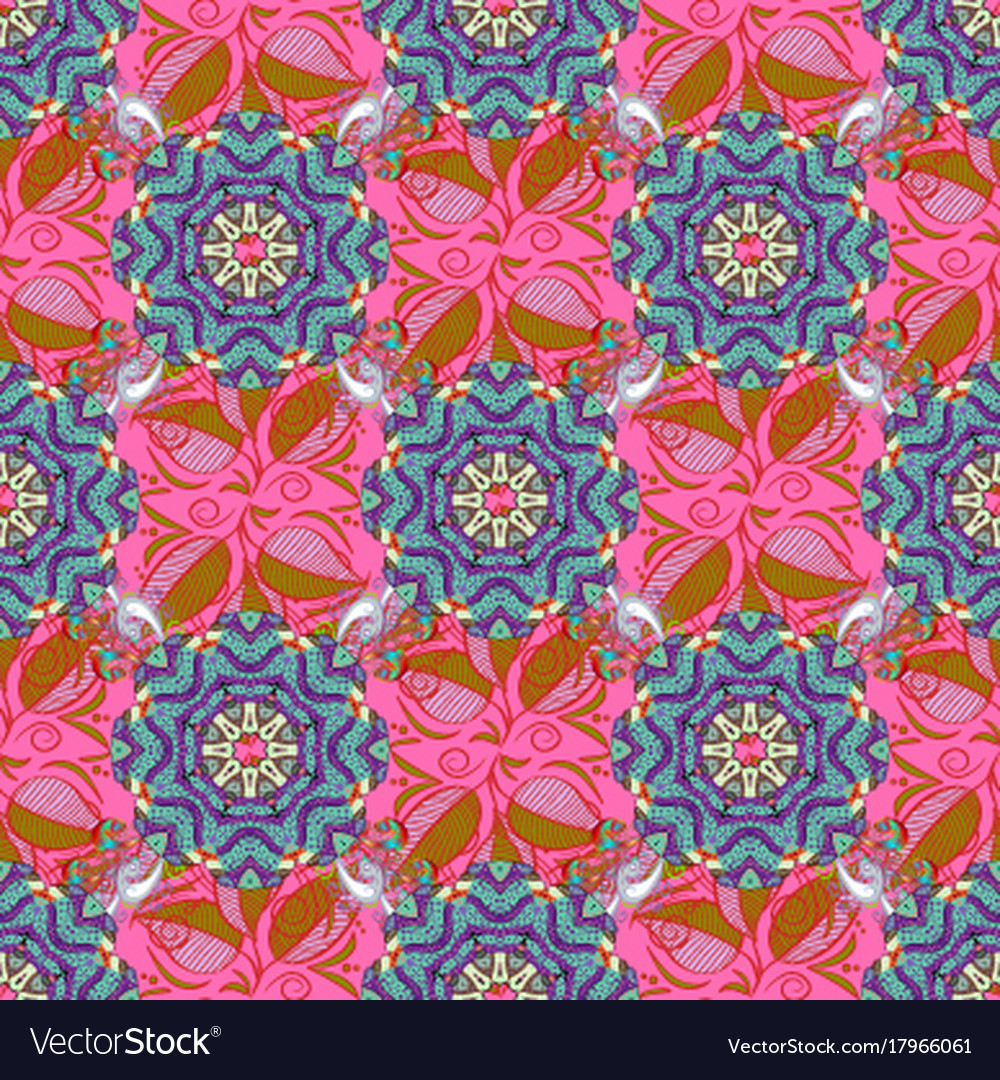 Colour summer theme seamless pattern background