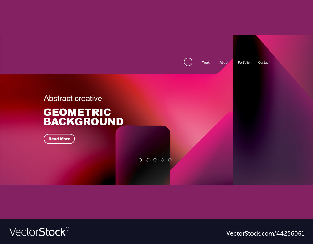 Fluid triangles minimal abstract background Vector Image Fluid triangles minimal abstract background