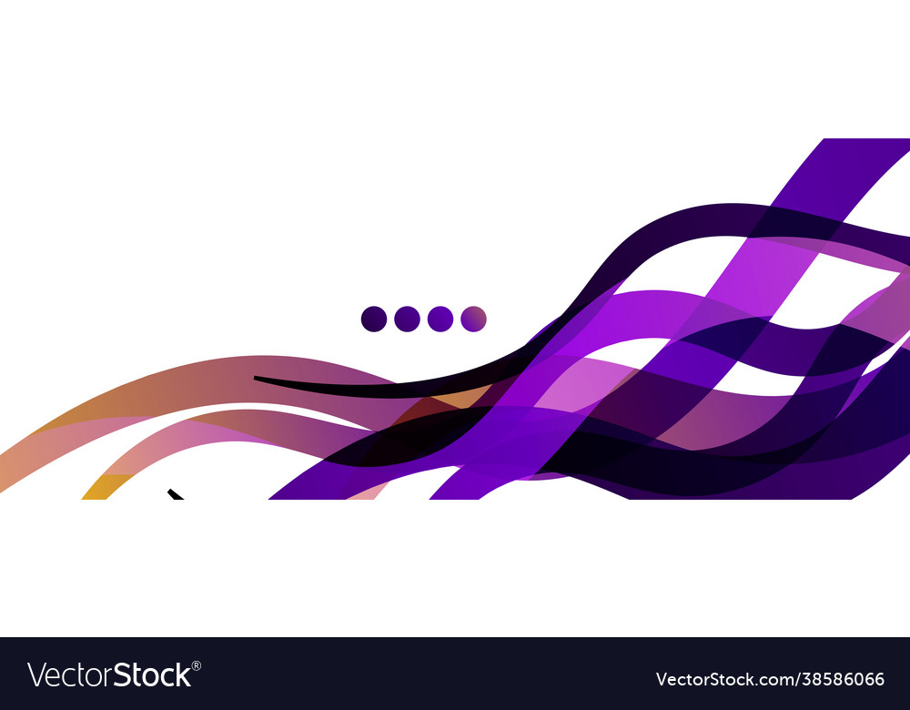 Abstract background - transparent overlapping wavy