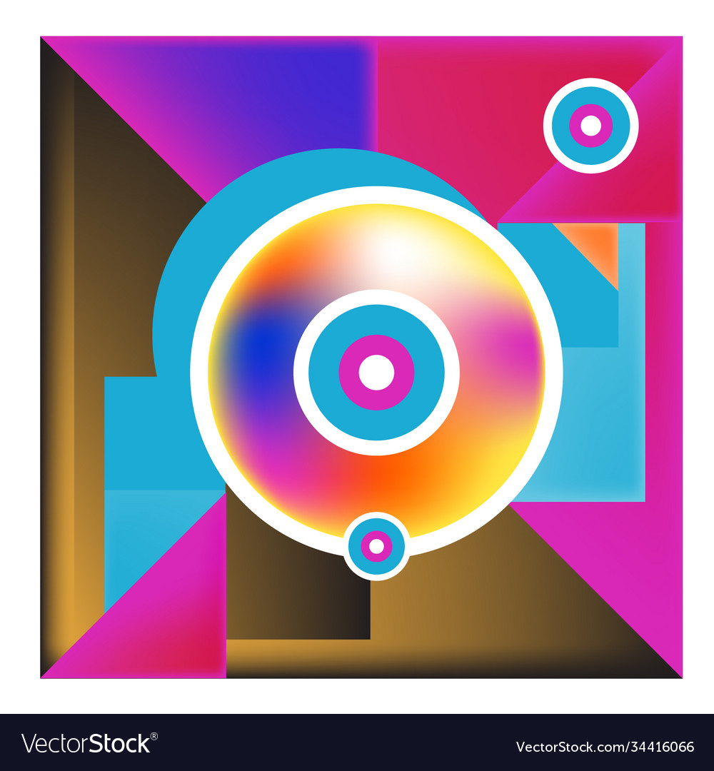 Abstract modern triangles background pattern