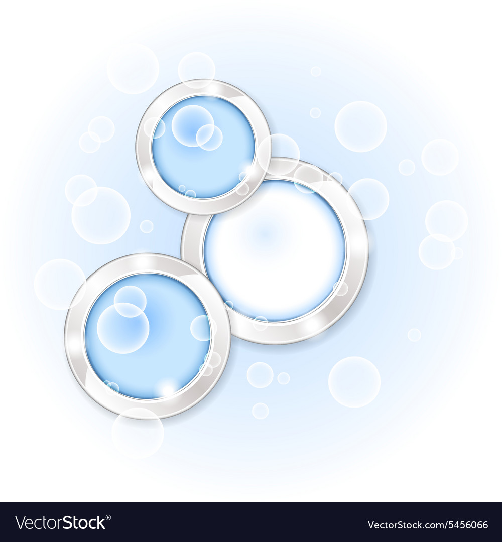 Abstract round frame