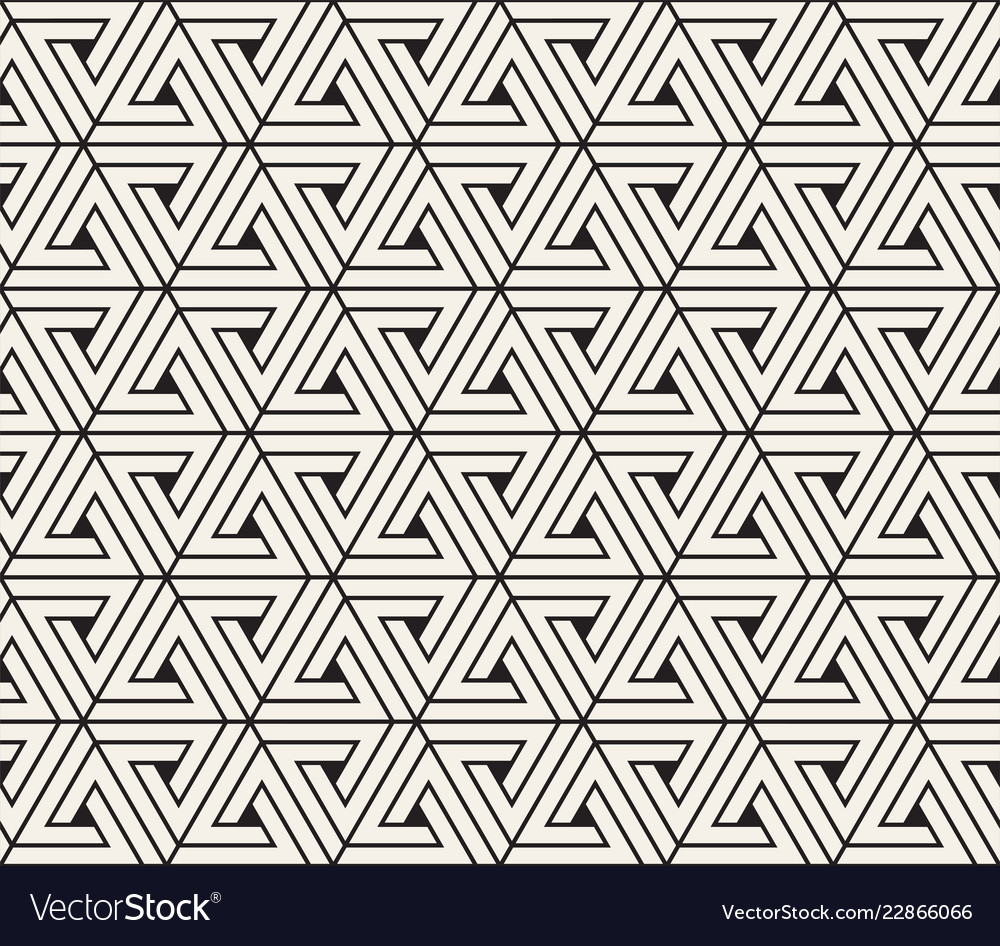 Geometric Triangle Pattern