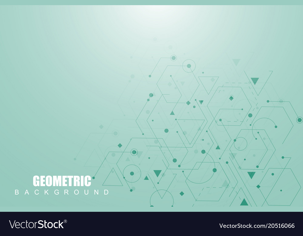 Science network pattern connecting lines and dots
