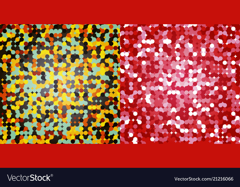 Set of abstract triangle pattern background Vector Image Set of abstract triangle pattern background