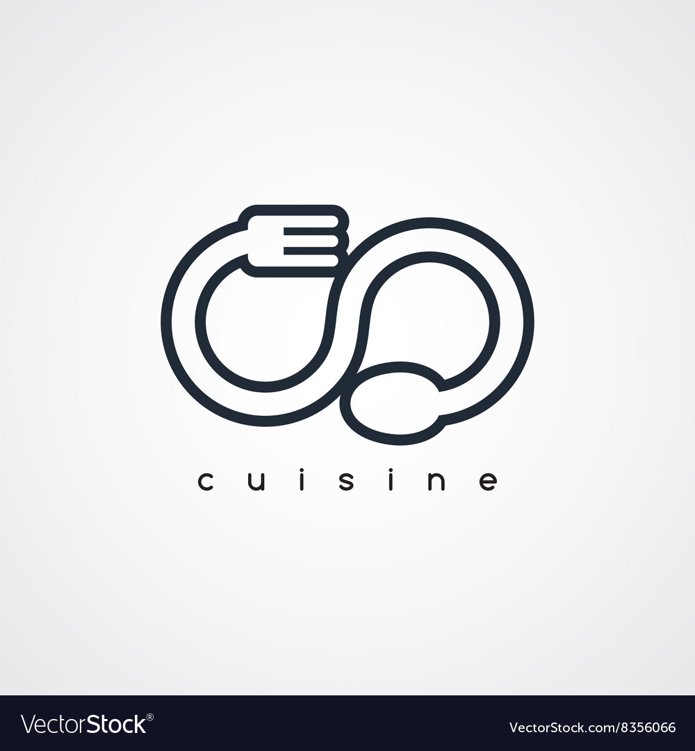 Spoon and fork logo theme