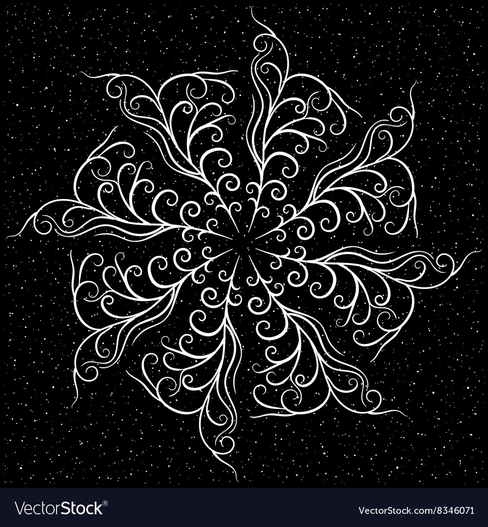 Fantasy round element for design