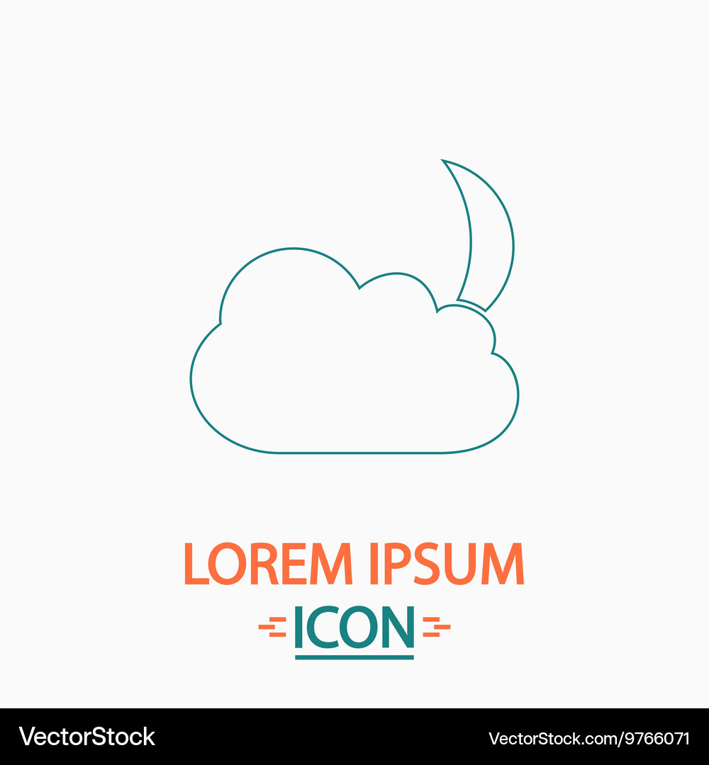 Moon Icon Computer Computersymbol