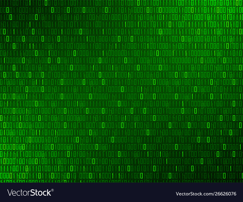 Abstrakte Technologie Hintergrund mit binären Code vector image Abstrakte Technologie Hintergrund mit binären Code