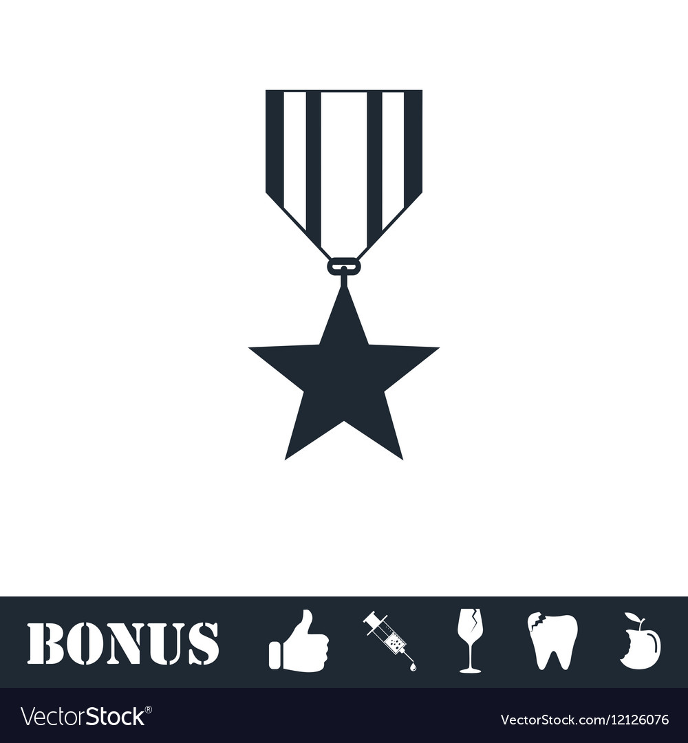 Award icon flat