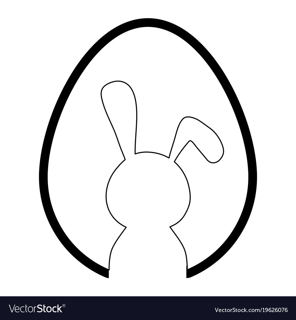 Cartoon cute rabbit icon