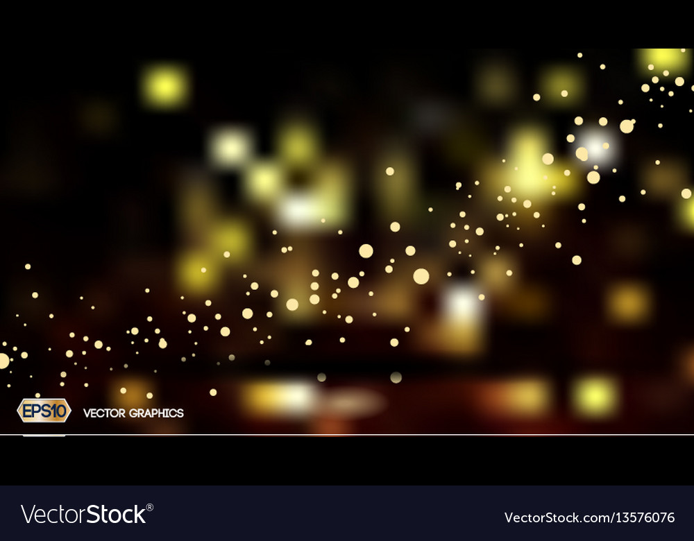 Digital abstract bokeh background vector image Digital abstract bokeh background