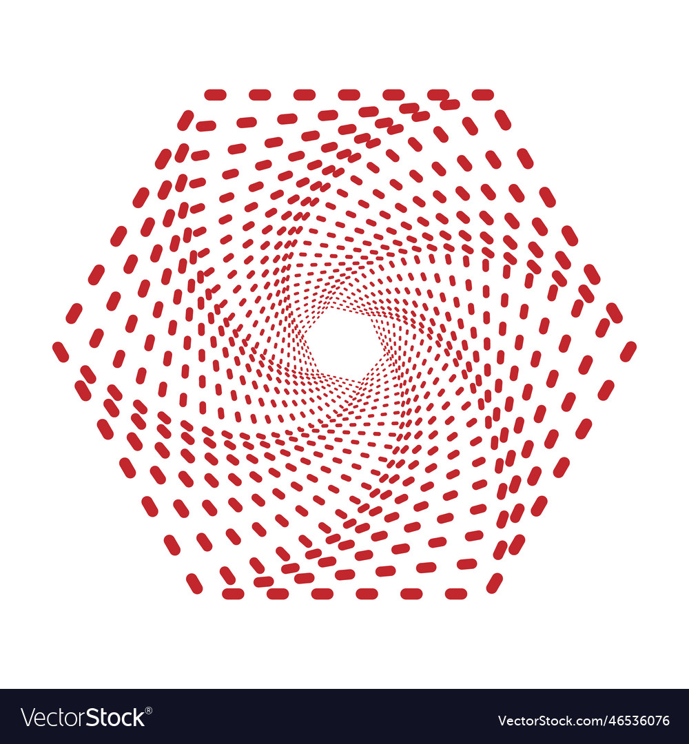 Dynamic hexagon shape