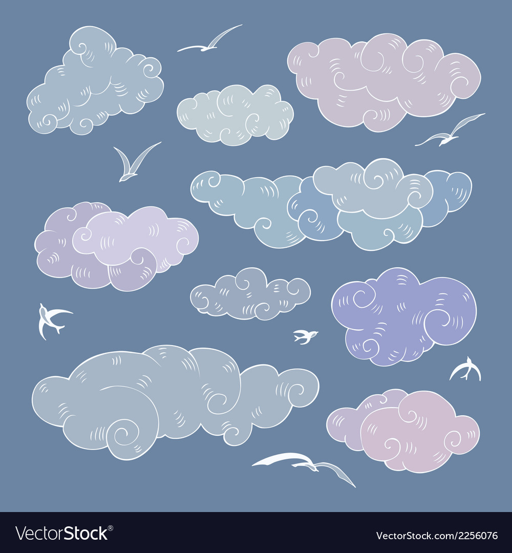Retro Clouds Collection
