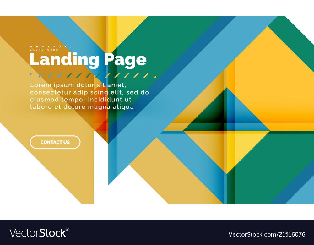 Square shape geometric abstract background