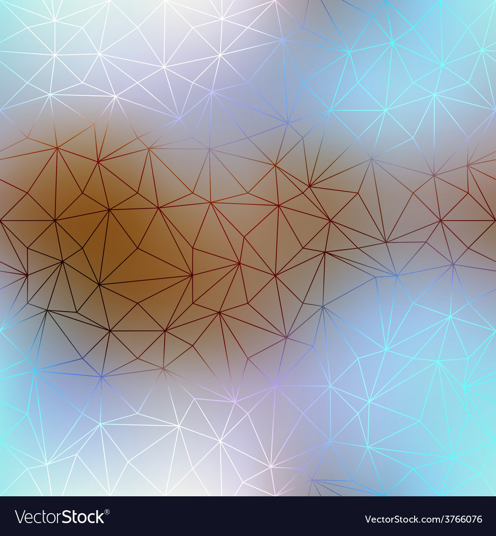 Trianlges pattern on blur background