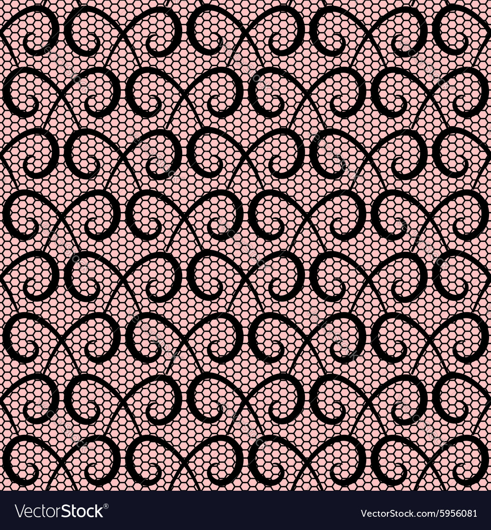 Abstract repeating swirls seamless pattern