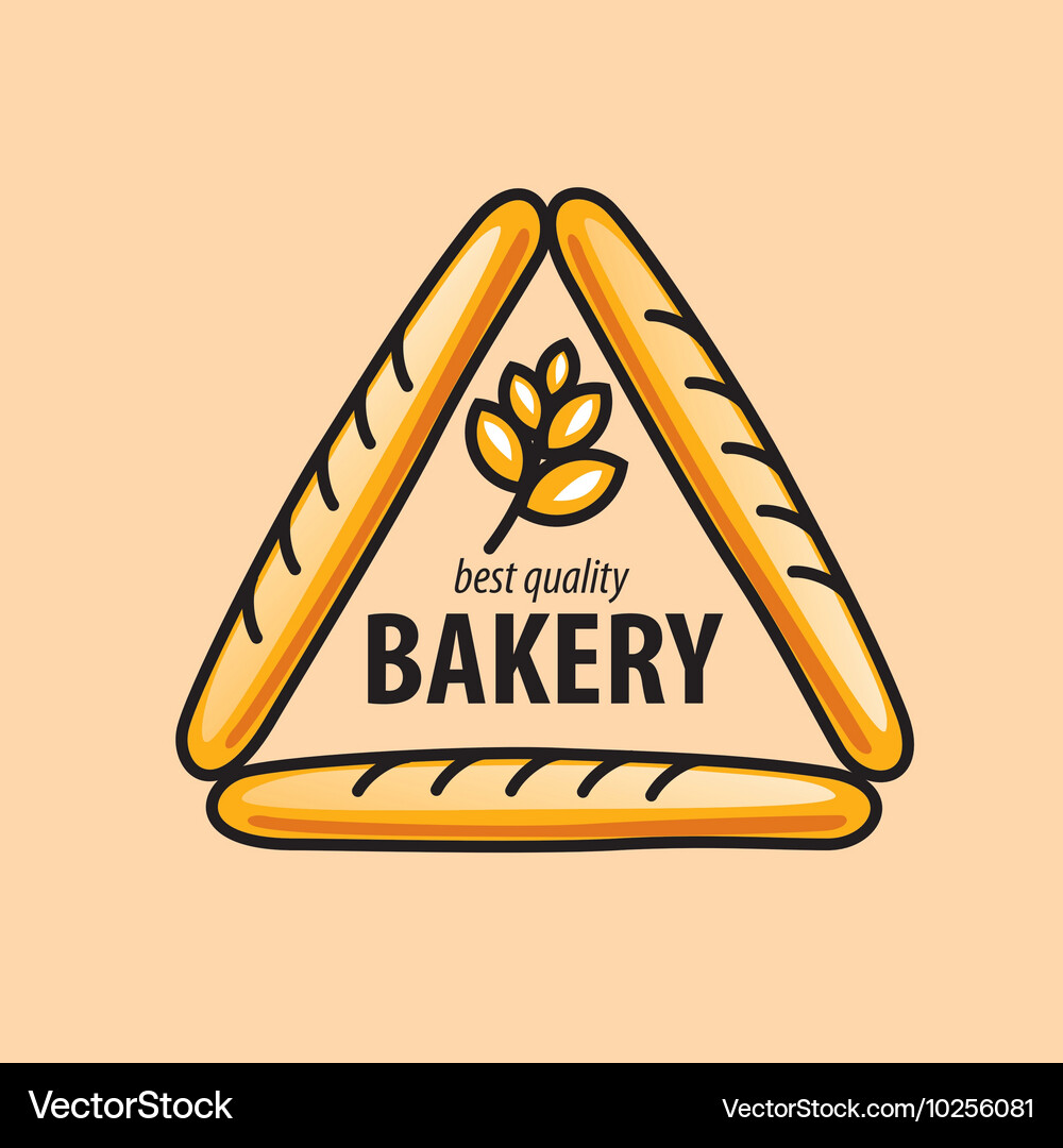 Logo bread Royalty Free Vector Image - VectorStock