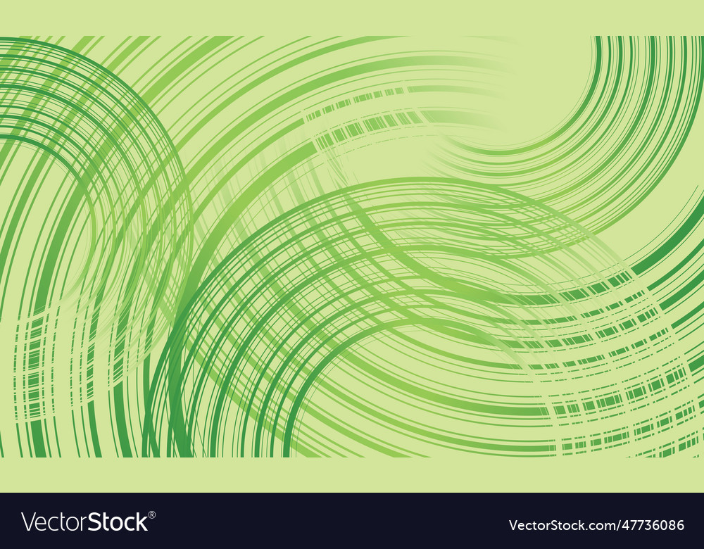 Abstract multi green line with soft yellow color vector image Abstract multi green line with soft yellow color