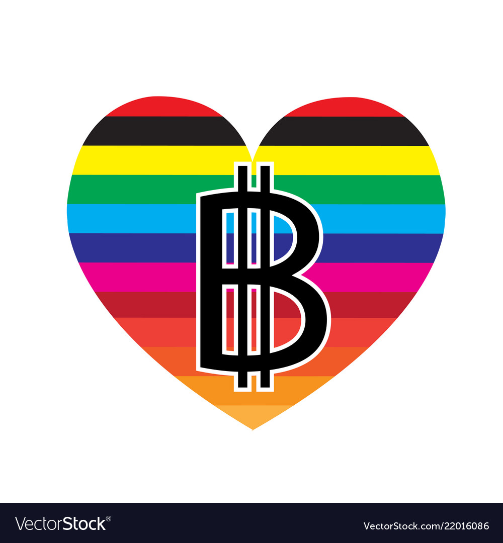 Bitcoin icon design Vector Image Bitcoin icon design