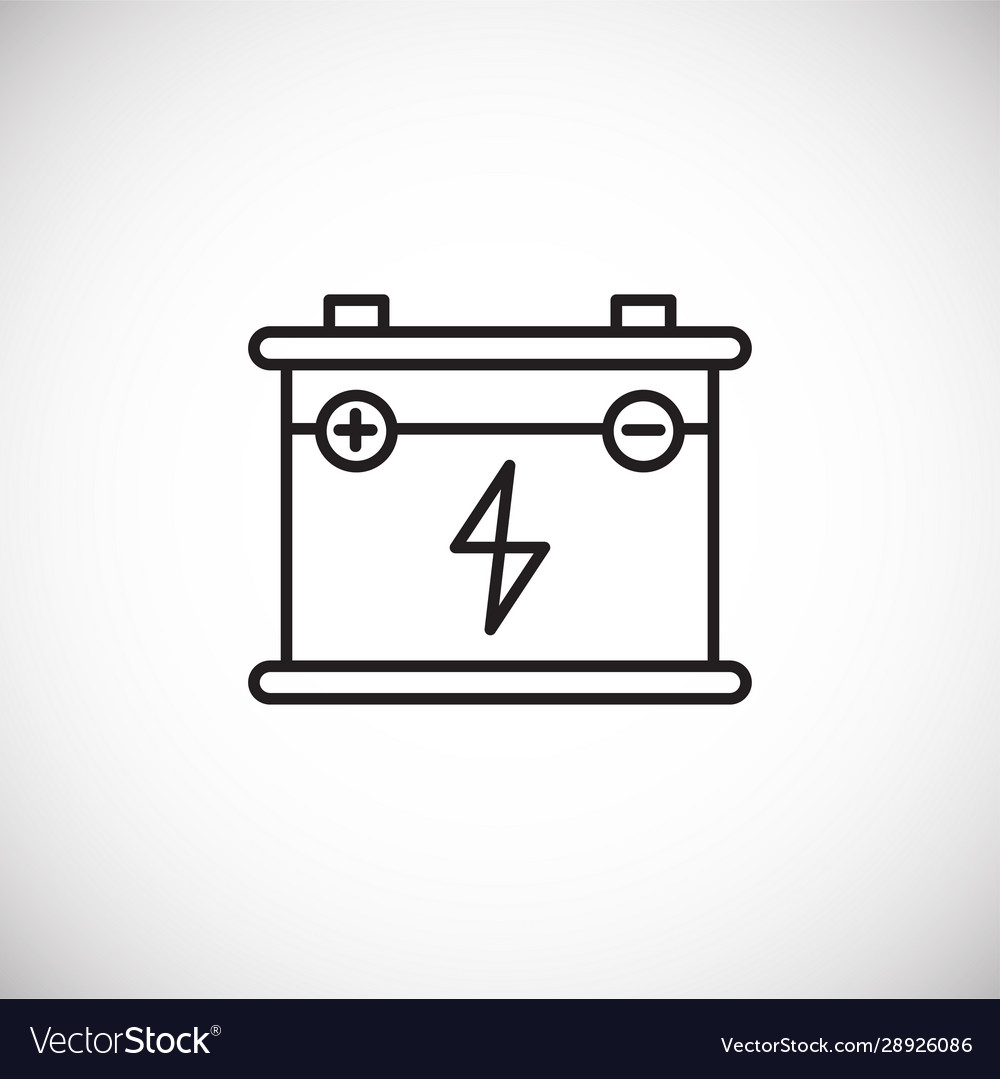 Car part icon on background for graphic and web
