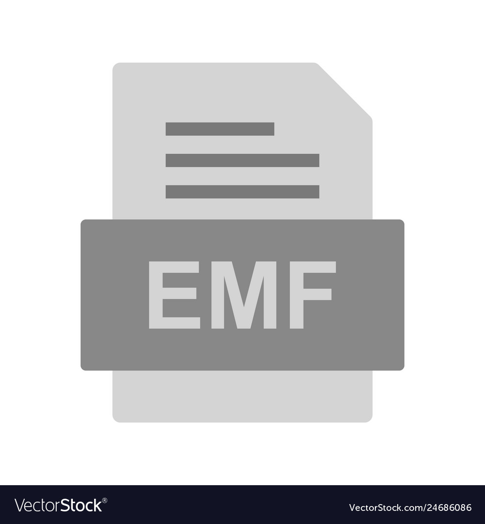 Emf file document icon