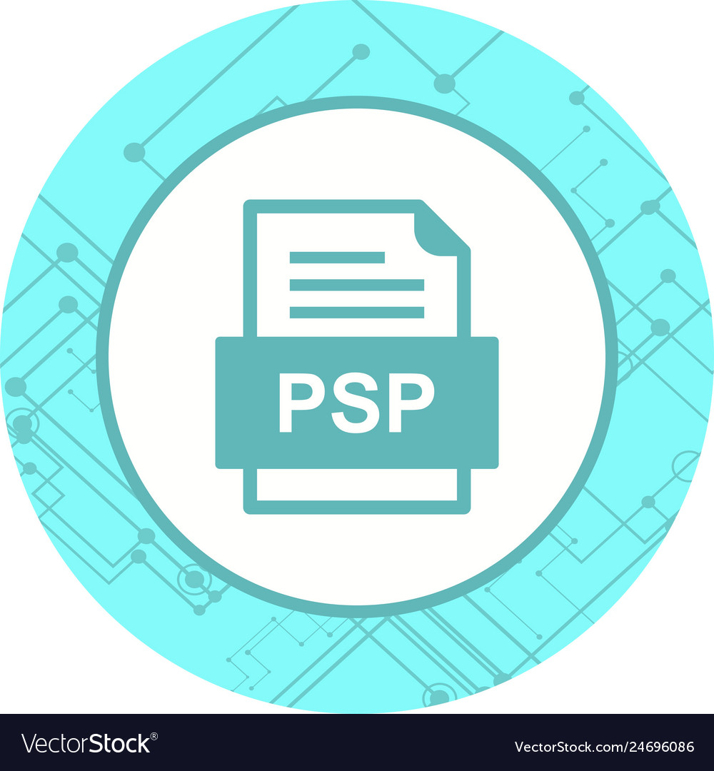 Psp file document icon