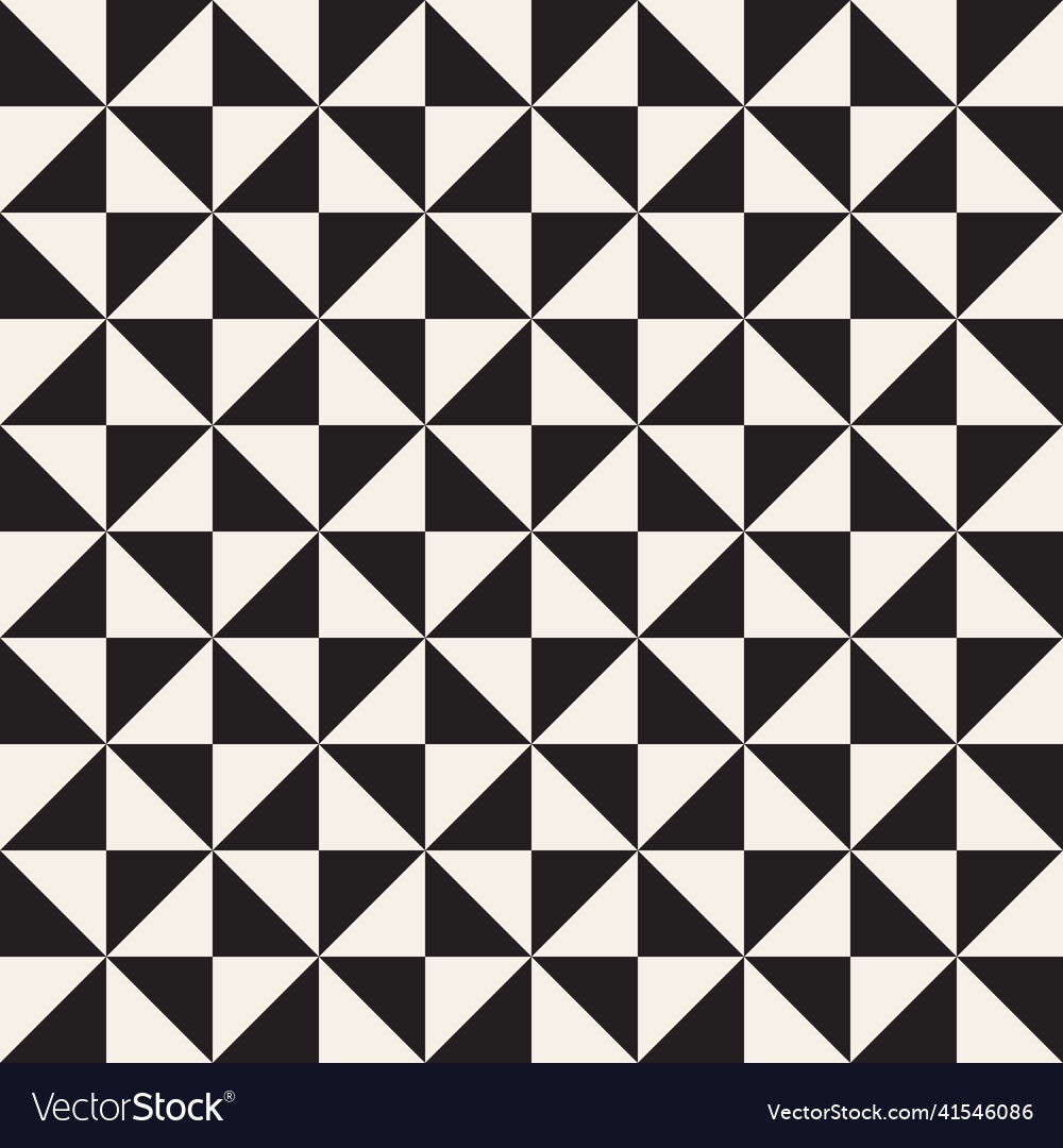 Seamless pattern repeating geometric elements vector image Seamless pattern repeating geometric elements
