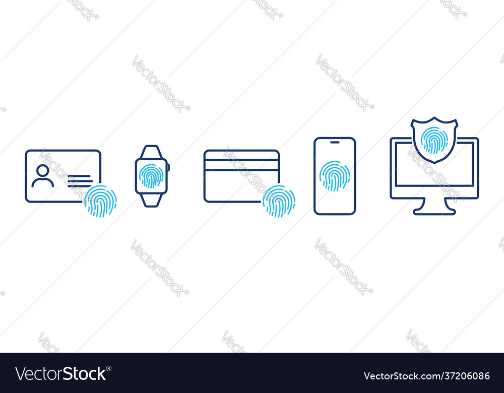 Security personal data and devices fingerprint