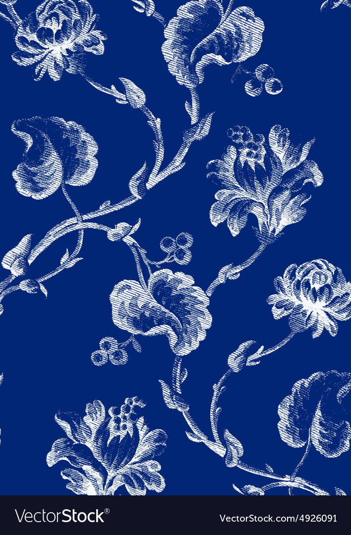 10 abstract hand-drawn floral seamless pattern