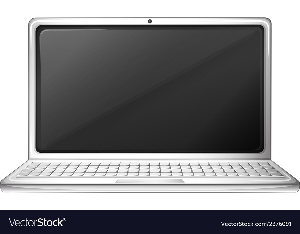 A notebook computer