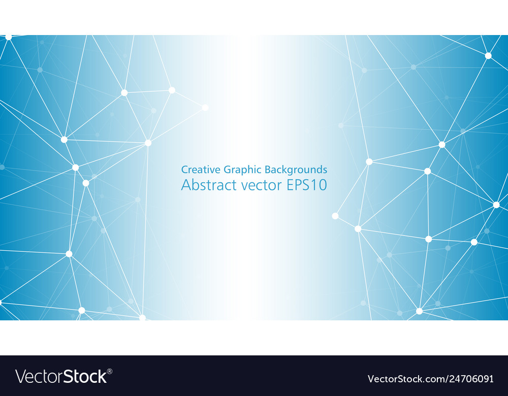 Abstract digital technology geometric layout