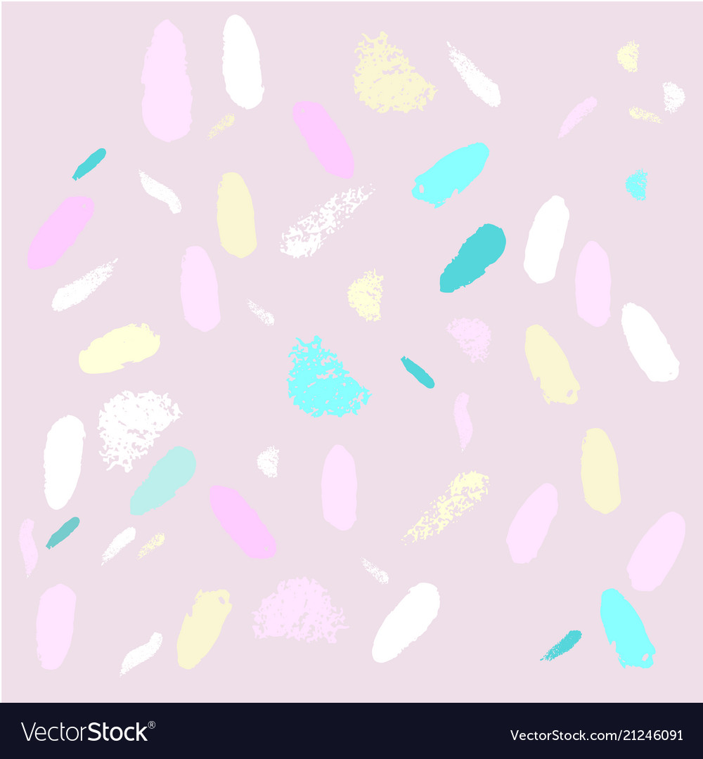 Artistic confetti pattern vector image Artistic confetti pattern