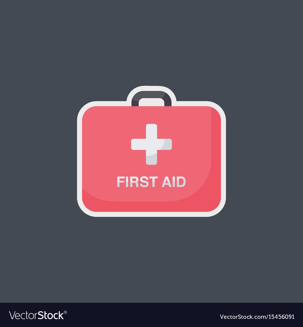 First aid flat icon