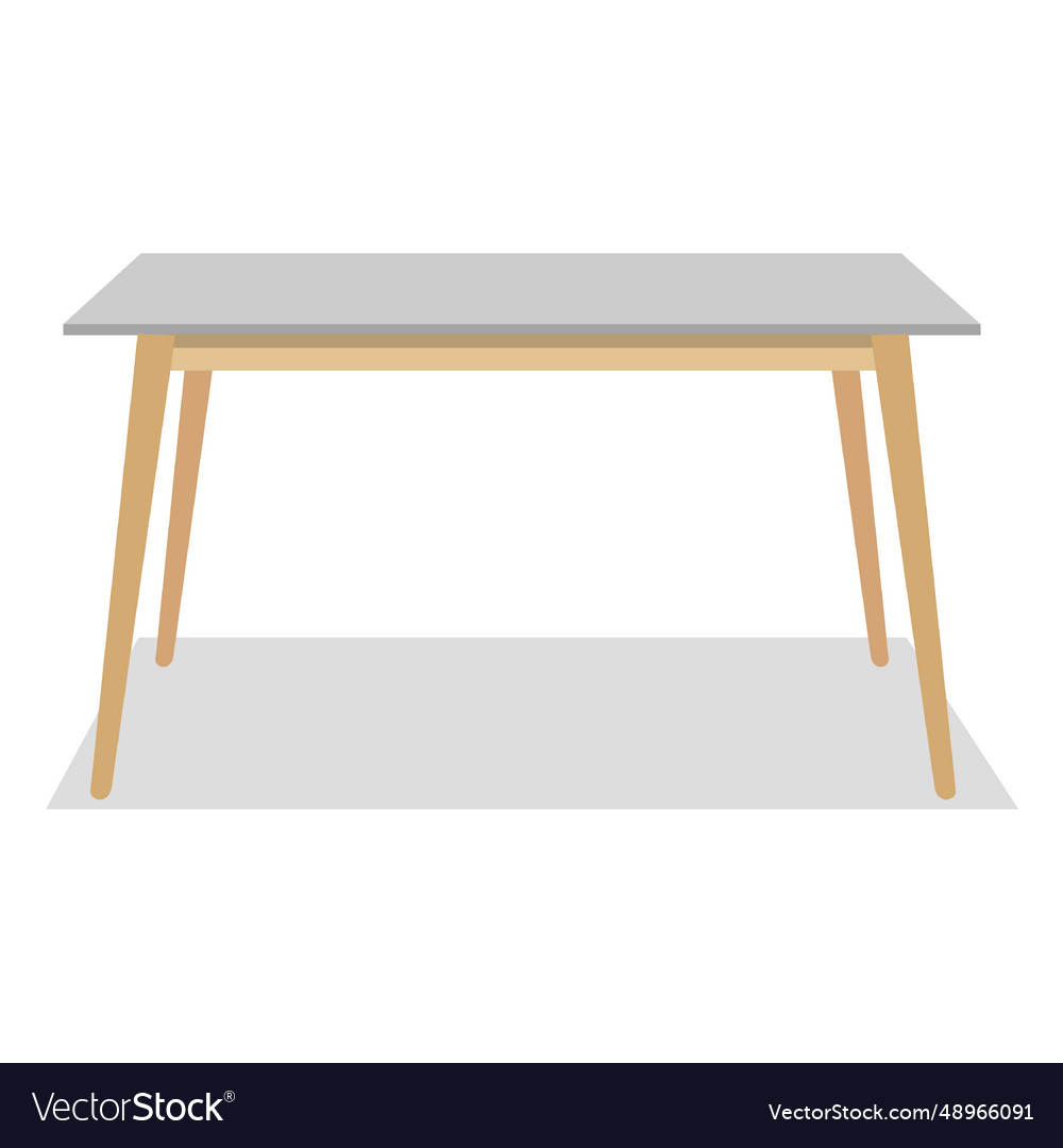 Rectangular table