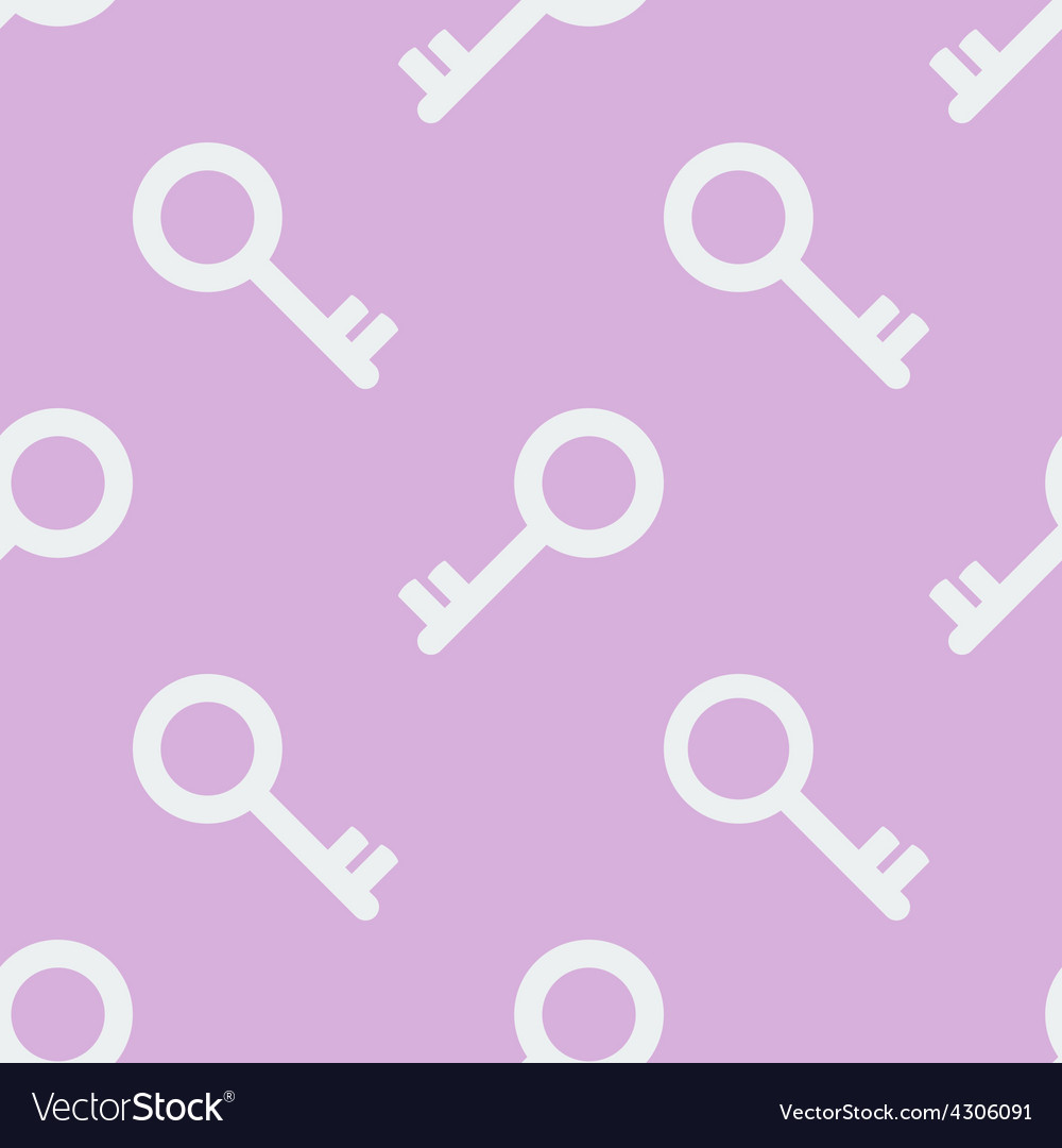 Seamless pattern with keys