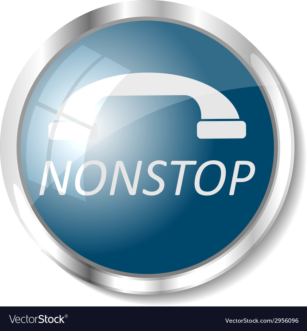 Blue web button