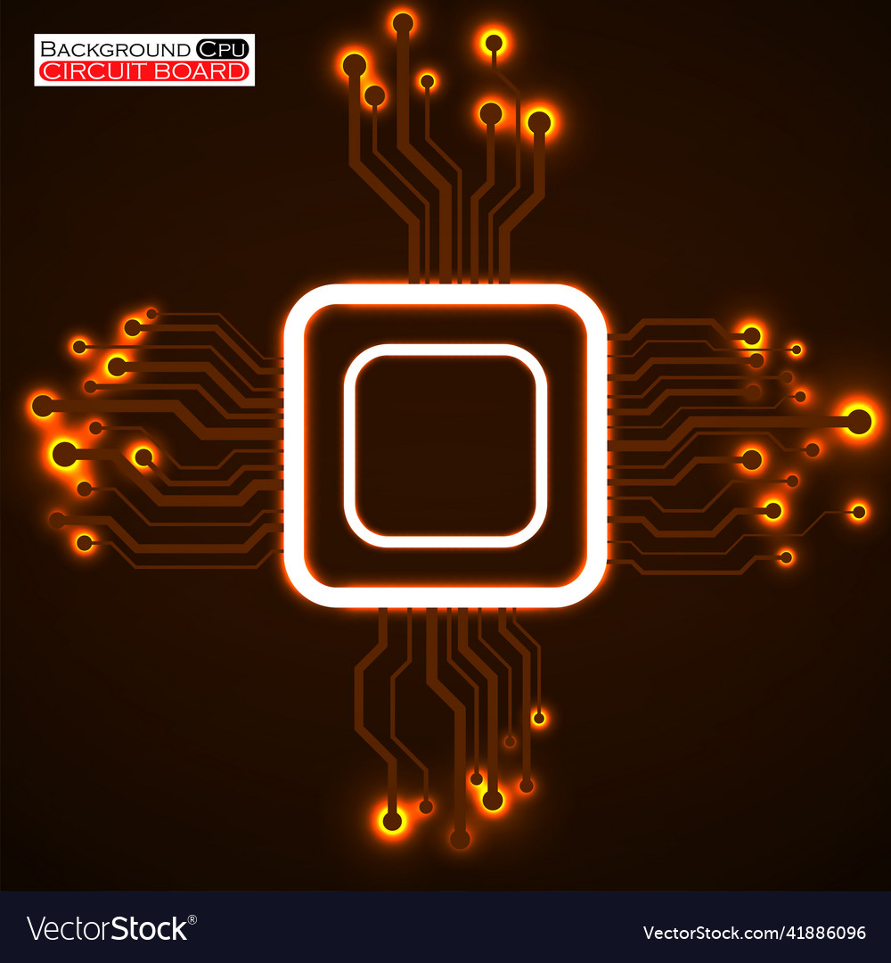 Cpu microprocessor microchip neon technology