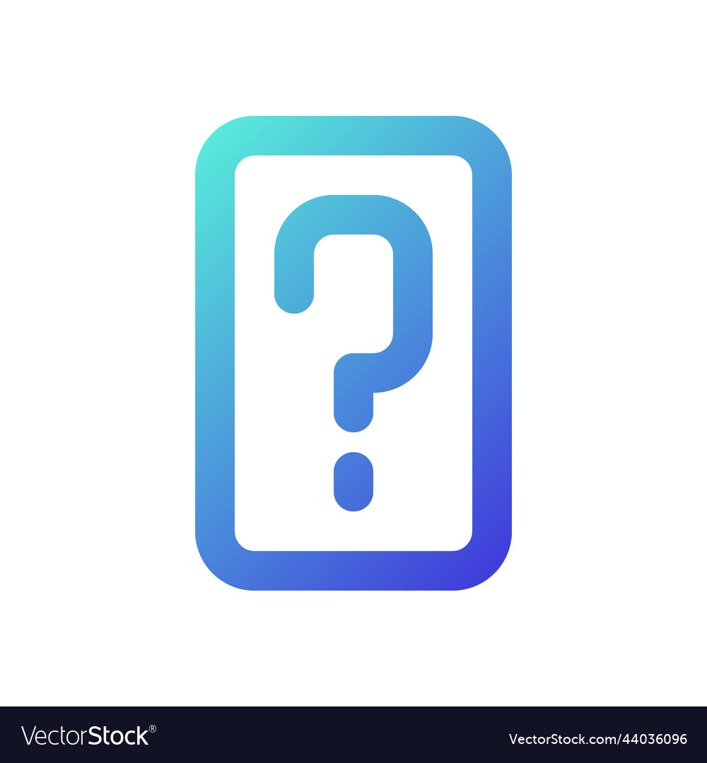 Faq Pixel perfekte Steigung lineare ui-Symbol vector image Faq Pixel perfekte Steigung lineare ui-Symbol