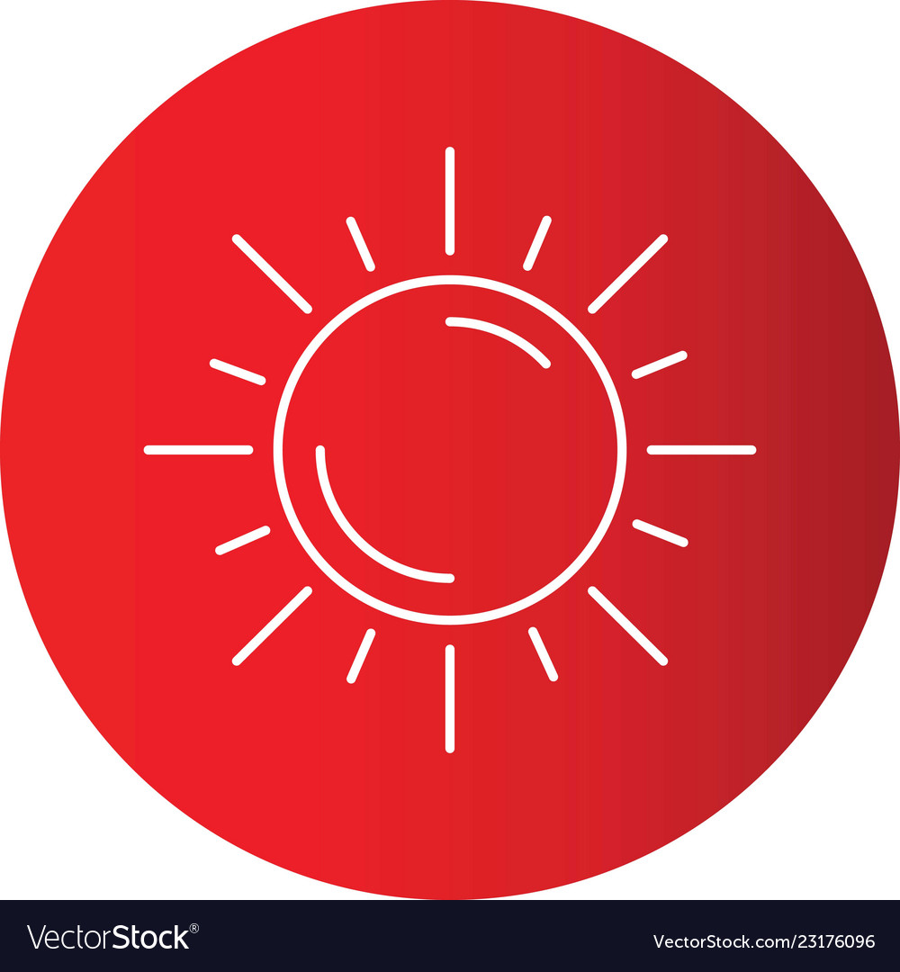 Gradient Line Circle Perfect Icon Or Pigtogram Vector Image