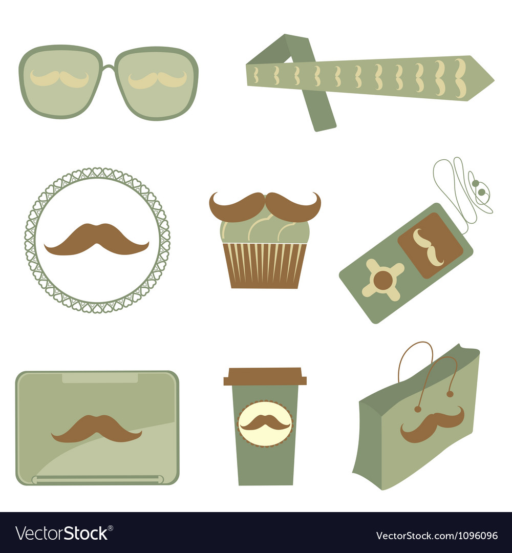 Mustache icons