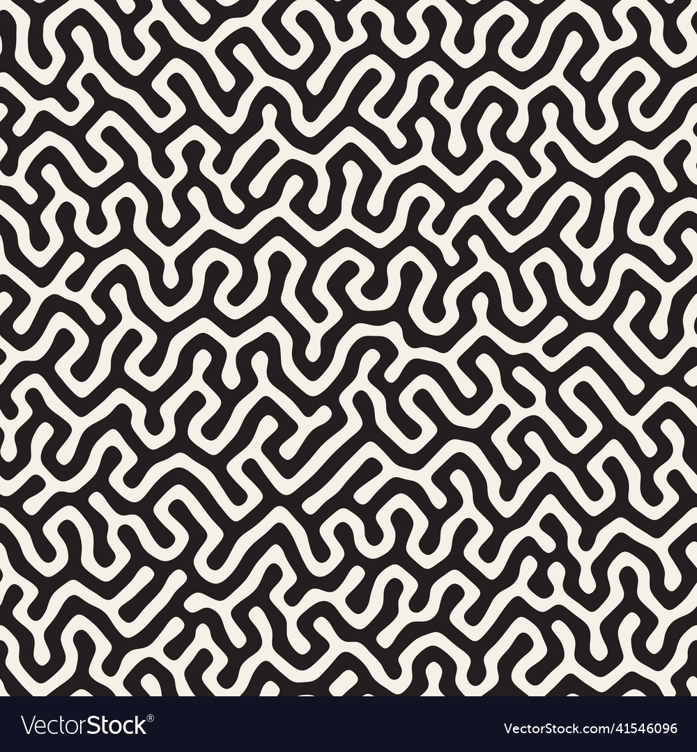 Seamless pattern repeating geometric elements vector image Seamless pattern repeating geometric elements