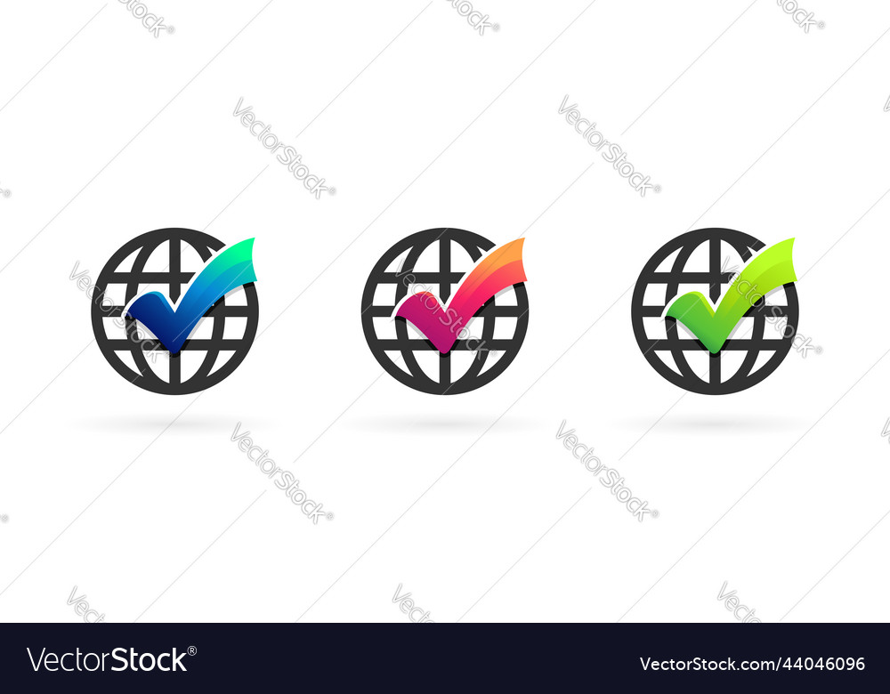 Web icon with checklist sign vector image Web icon with checklist sign