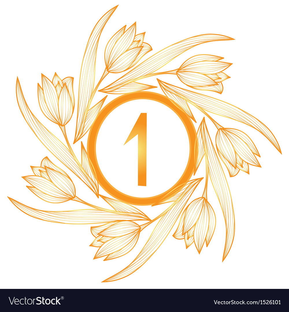 1th anniversary banner royalty free vector image