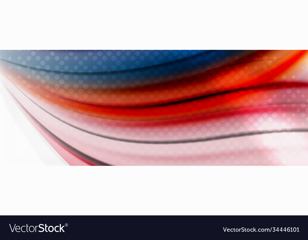 Abstract background smooth flowing lines blurred