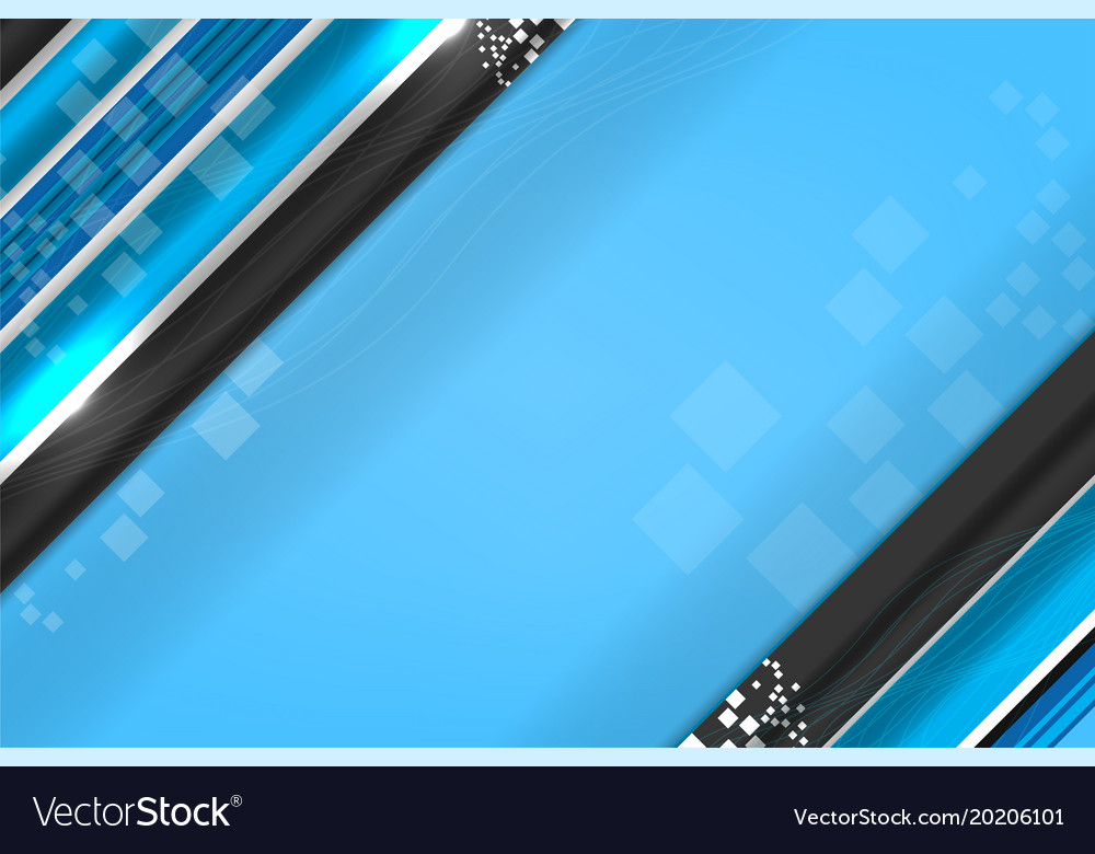 Abstract tech background with stripes