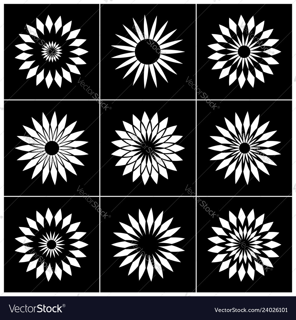 Design elements set Vector Image Design elements set